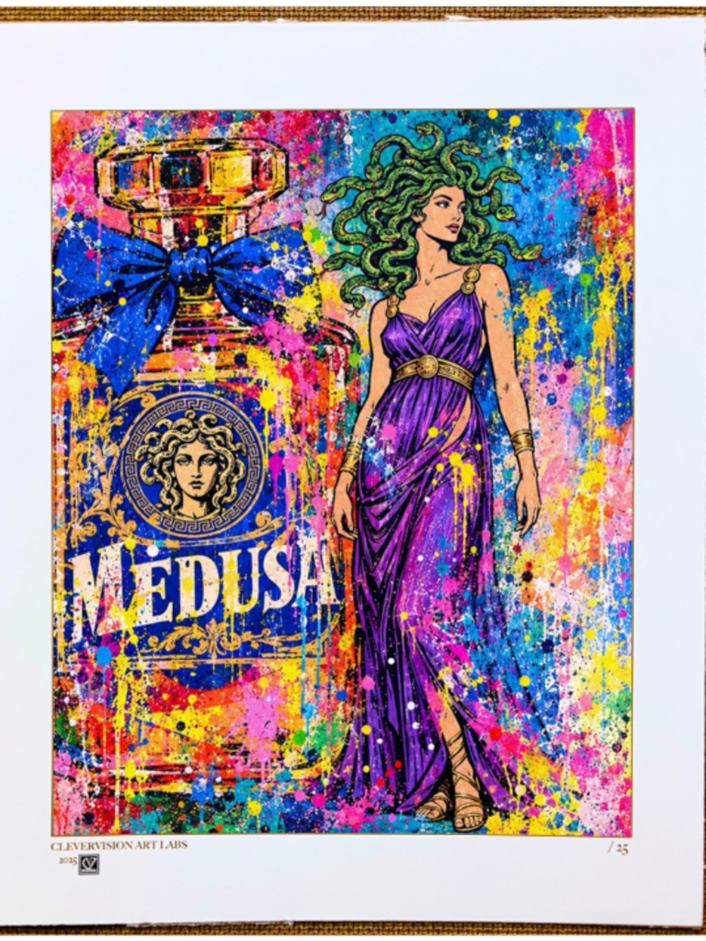 Medusa Pop Art Fine Art Print Street Graffiti Poster Modern Wall Home Decor